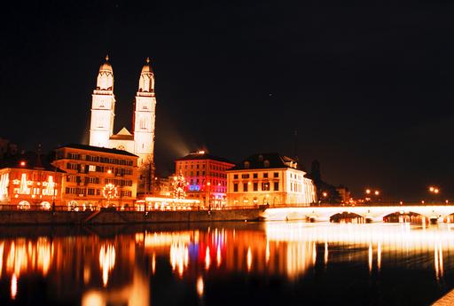 Zurich - Zurich night view