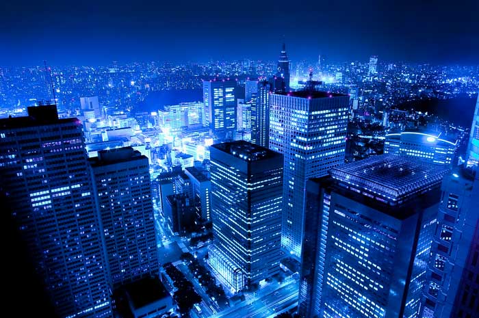 Tokyo - Tokyo view by night