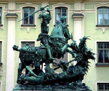 Gamla Stan (The Old Town) - Historical sculpture