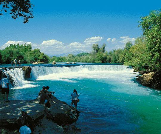 Antalya in Turkey - Manavgat waterfall