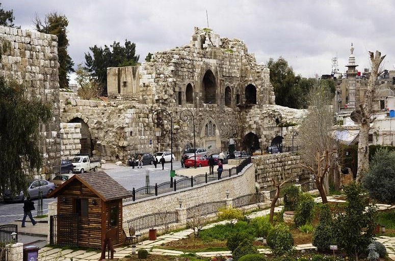 Damascus in Syria - Ancient vestiges