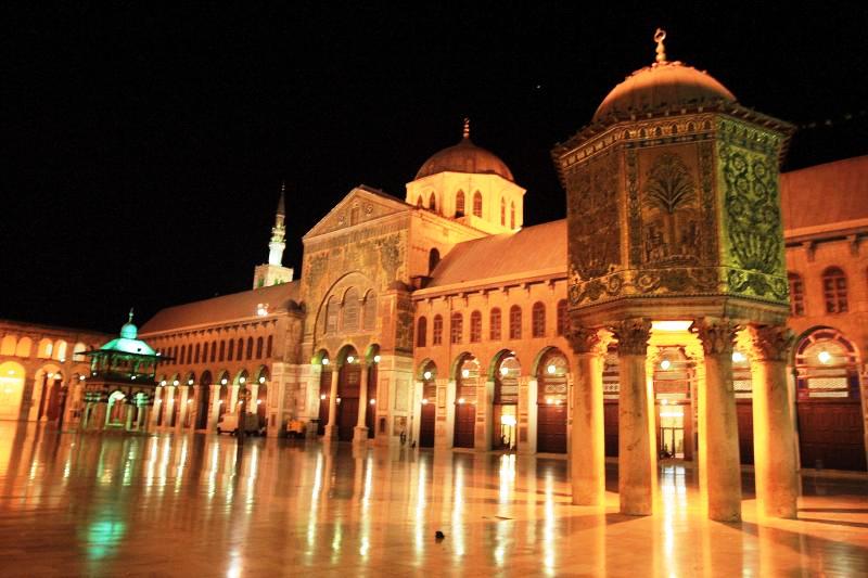 Damascus in Syria - Umayyad Mosque