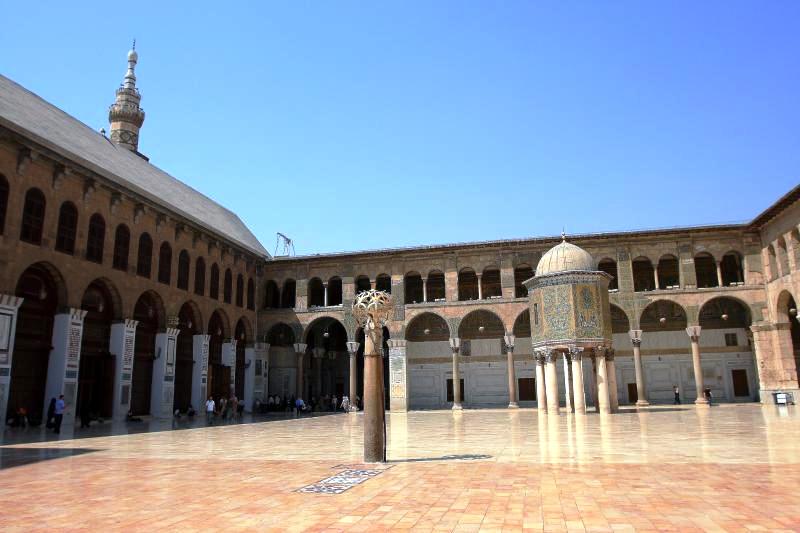 Damascus in Syria - Umayyad Mosque