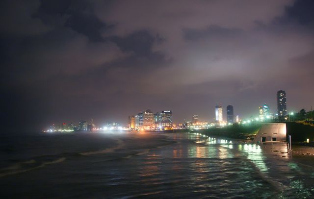 Tel Aviv in Israel - Night view