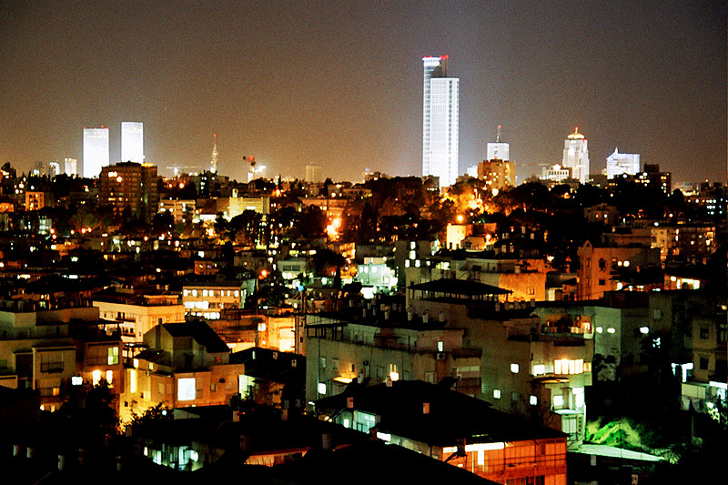 Tel Aviv in Israel - Tel Aviv at night