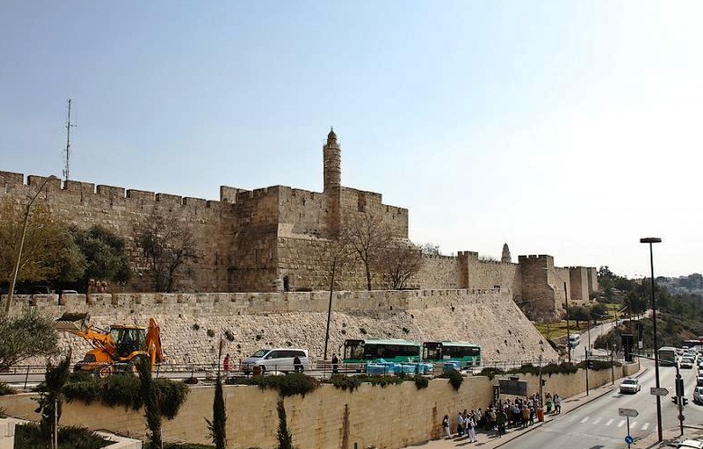 Jerusalem in Israel - Old City in Jerusalem