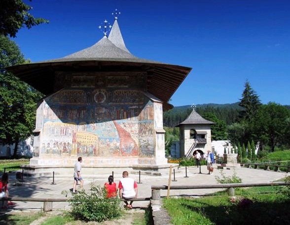 Voronet Monastery - Exceptional fresco