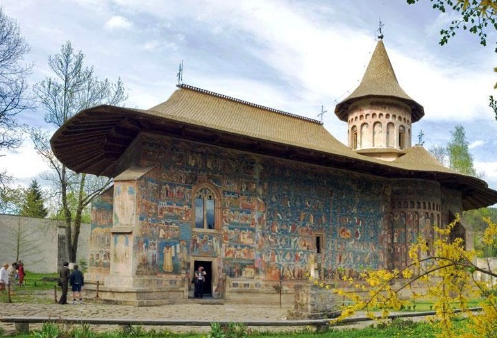Voronet Monastery - Side view
