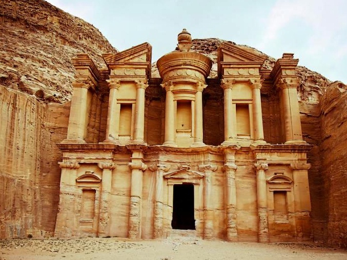 Petra in Jordan - El-Deir monastery