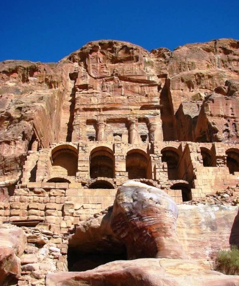 Petra in Jordan - Urn Tomb