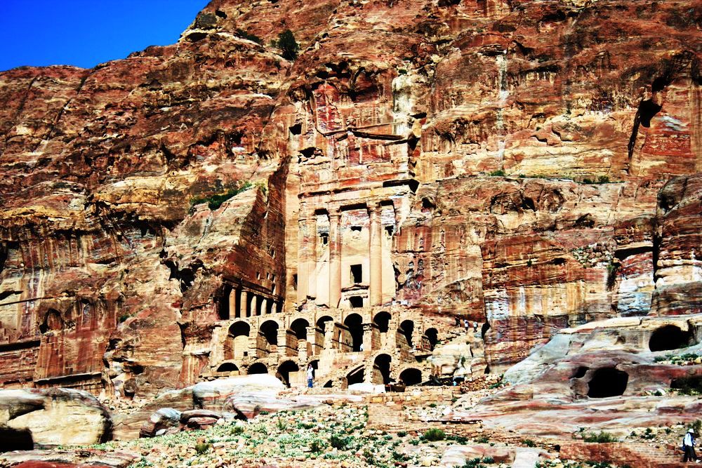 Petra in Jordan - Urn Tomb
