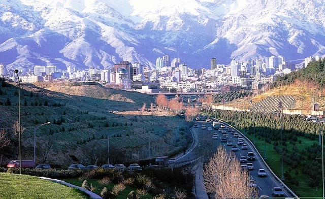 Tehran in Iran - Beautiful city of Tehran