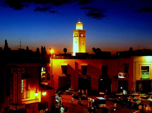 Marrakech city, Morocco - Intensive tourist attraction