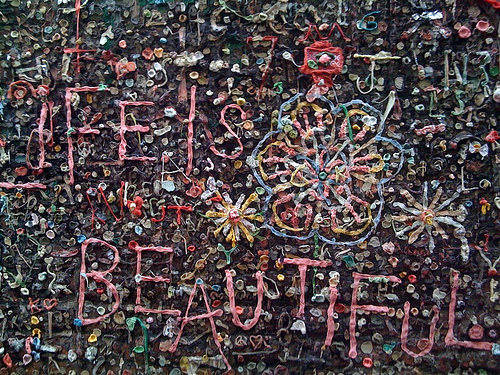 The BubbleGum Alley - Wall "paintings"