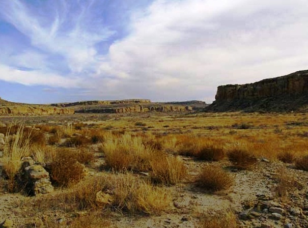 Chaco Canion National Historic Park - Pitoresque landscape