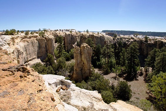 El Morro National Monument - Box Canion