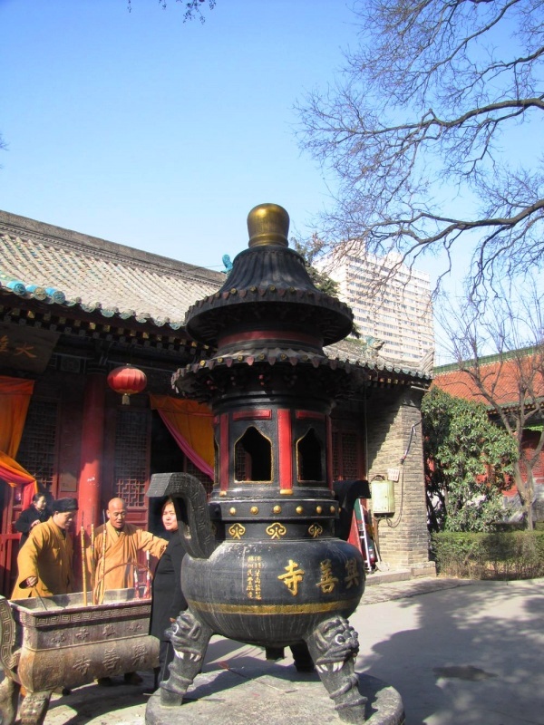 Xian in China - Buddhist Temple