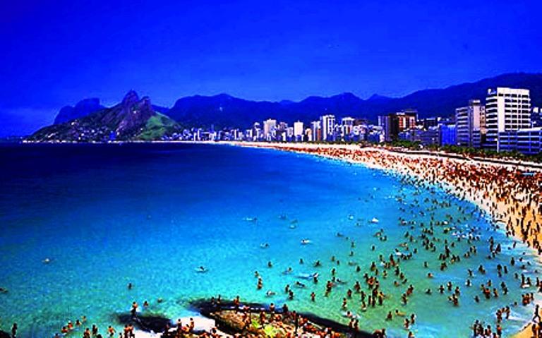 Rio de Janeiro, Brazil - The Ipanema Beach