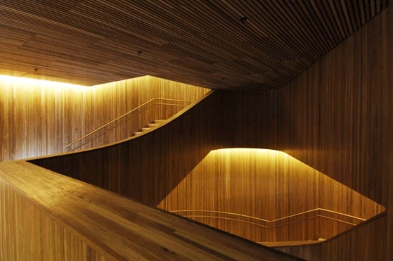 Opera House - Wooden staircases