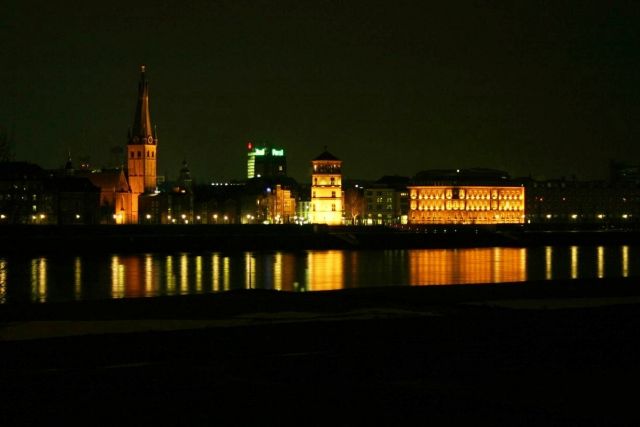 The Altstadt  - Night view