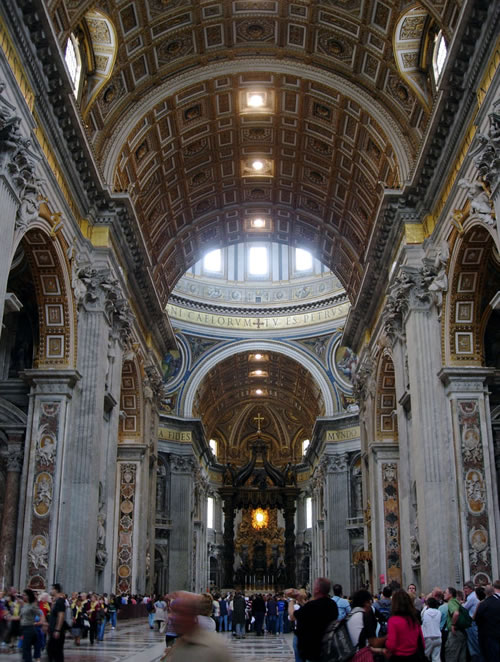 St. Peter’s Basilica - Inside view