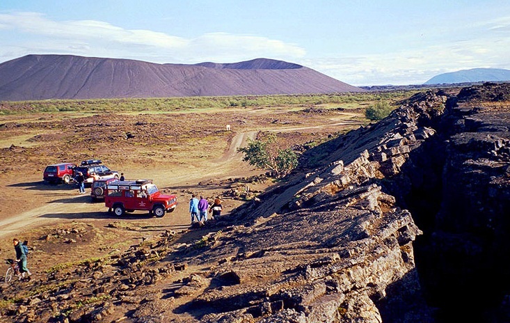 Lake Myvatn - Tectonic rift