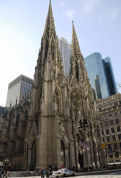 St. Patrick Cathedral - Exterior design