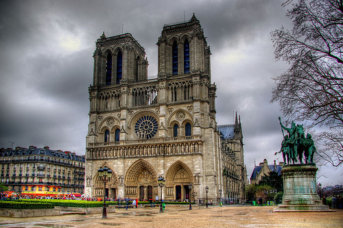Notre Dame de Paris - Beautiful facade