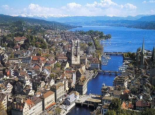Zürich - Pitoresque view