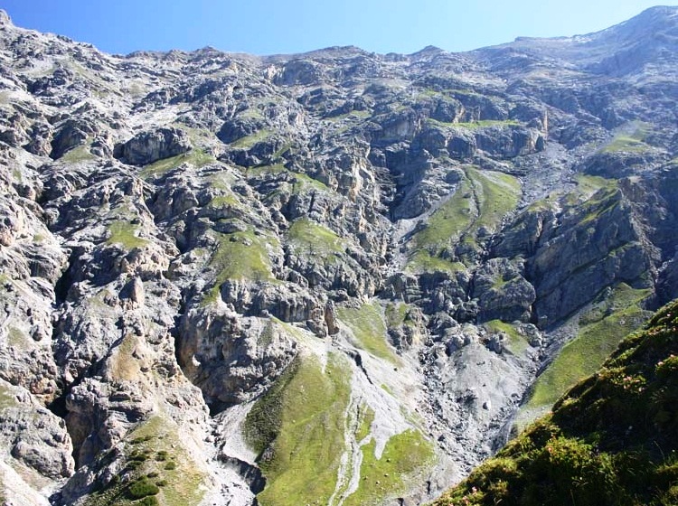 Swiss National Park - Rocky area