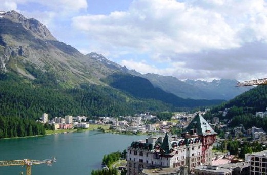 St Moritz - Spectacular view