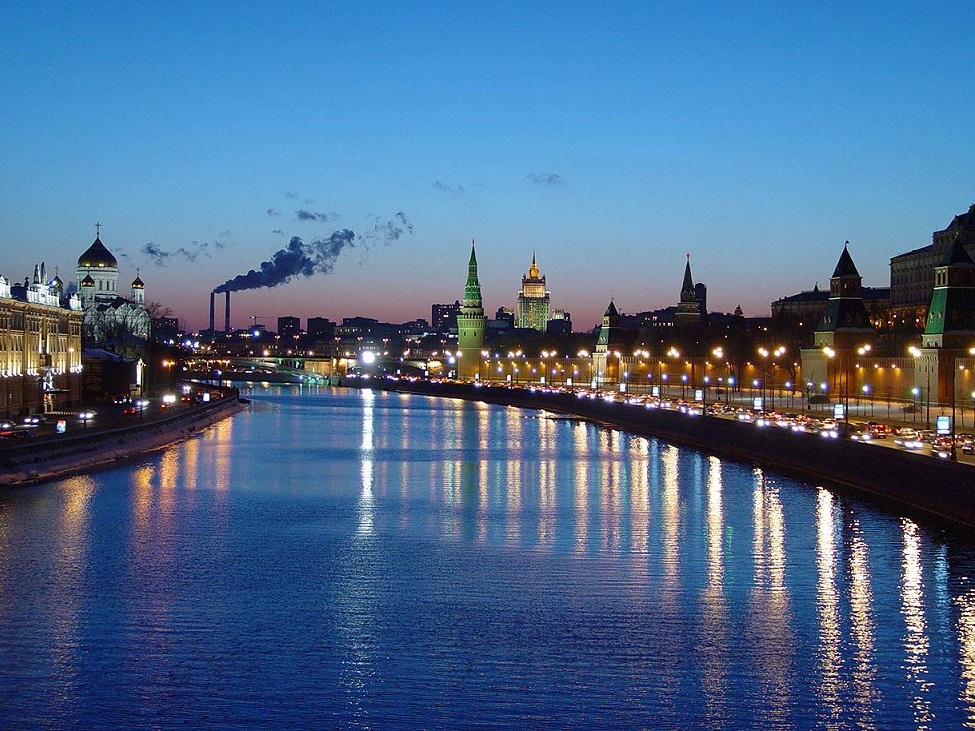 Moscow-one of the largest cities in the world - The Moscow river