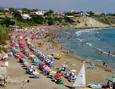 Cyprus –Aphrodite’s land - Huge beach