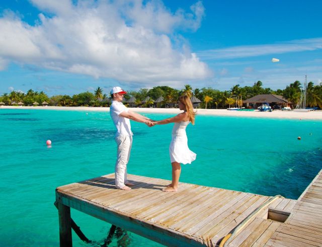 The Maldives -heavenly , romantic , perfect destination - Atoll romantic paradise