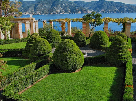 The Monastery of Cervara - Garden view