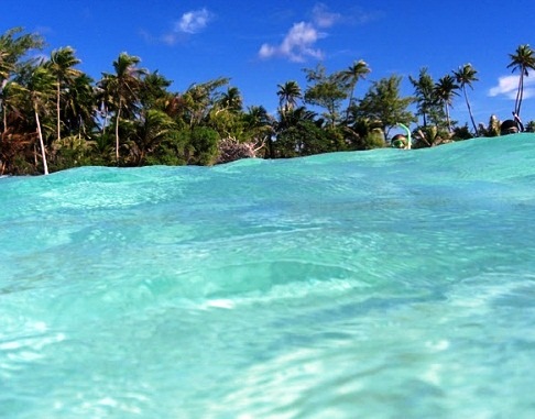 Maitai Rangiroa Lagoon Resort - Clear water