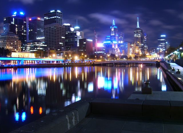 Melbourne - Unique, original city by night