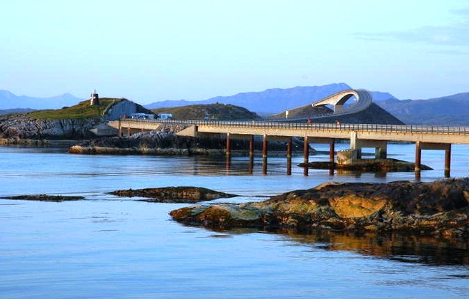 The Atlantic Road-spectacular road in Norway - Splendid beauty