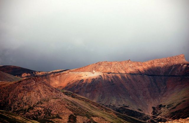 The Leh-Manali Highway - Difficult terrain