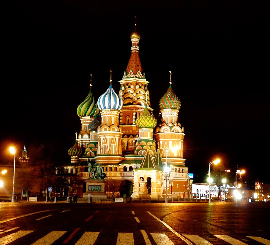 St. Basil’s Cathedral - During the night