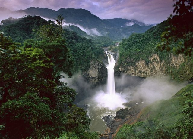 The Amazon River - San Rafael Falls