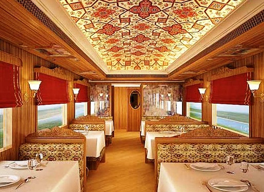 Maharajas’ Express - Beautiful restaurant