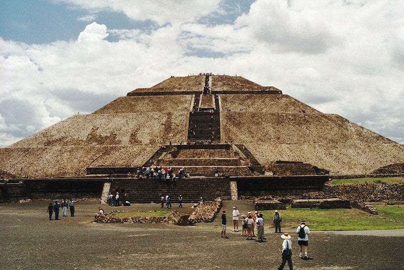 The Pyramid of the Sun - Imposing structure