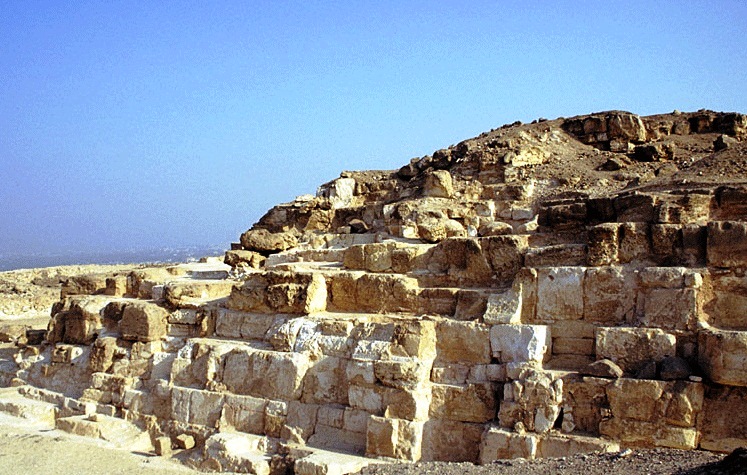 The Pyramid of Djedefre - Corner of the pyramid