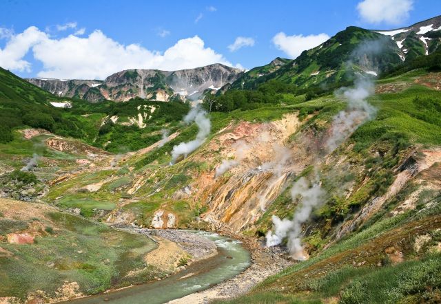 The Valley of Geysers , Kamchatka - The world