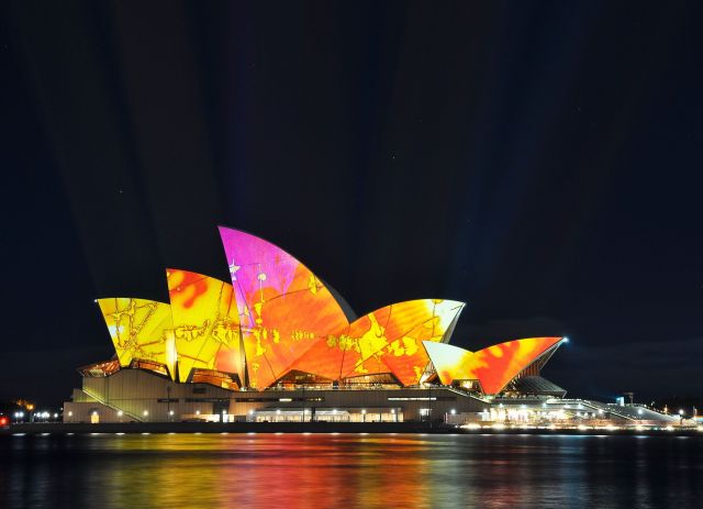 The Sydney Opera House  - The night Opera