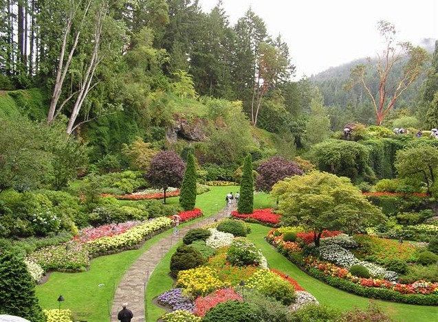 The Butchart Gardens - scenic beauty images