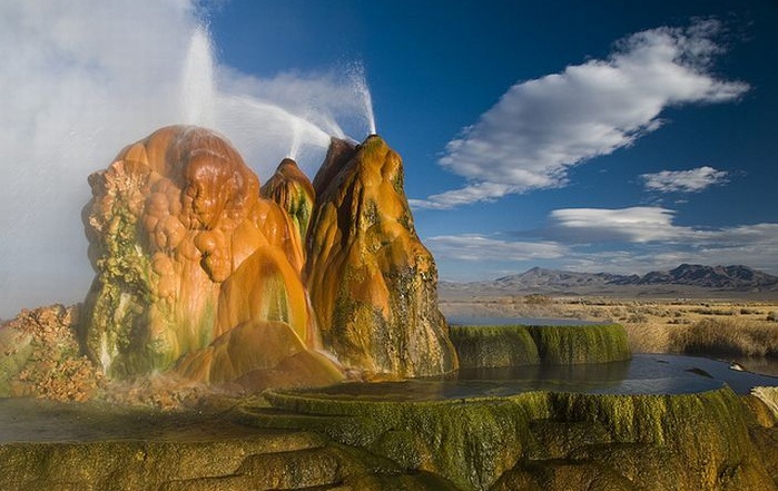 The Fly Geyser, Nevada, U.S.A. - Amazing landscape