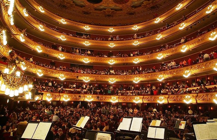 The Great Theatre of Liceo in Barcelona - Fantastic design