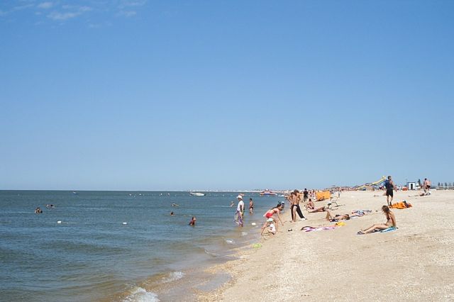 The Azov Sea - Beautiful beach